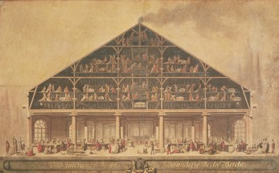 Interno della lavanderia Briche, Parigi da Gentil